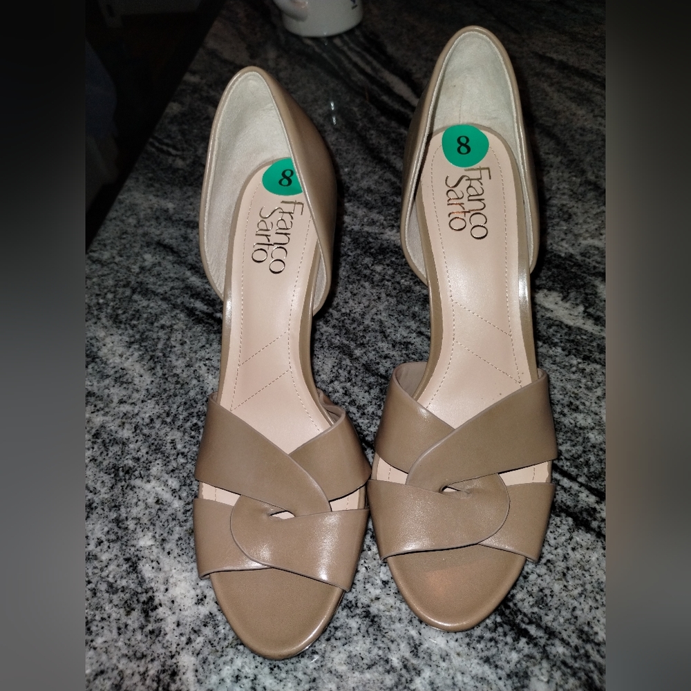 Franco Sarto Tan Heels
